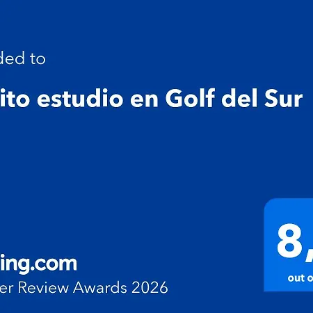 Bonito Estudio En Golf Del Sur Apartamento *